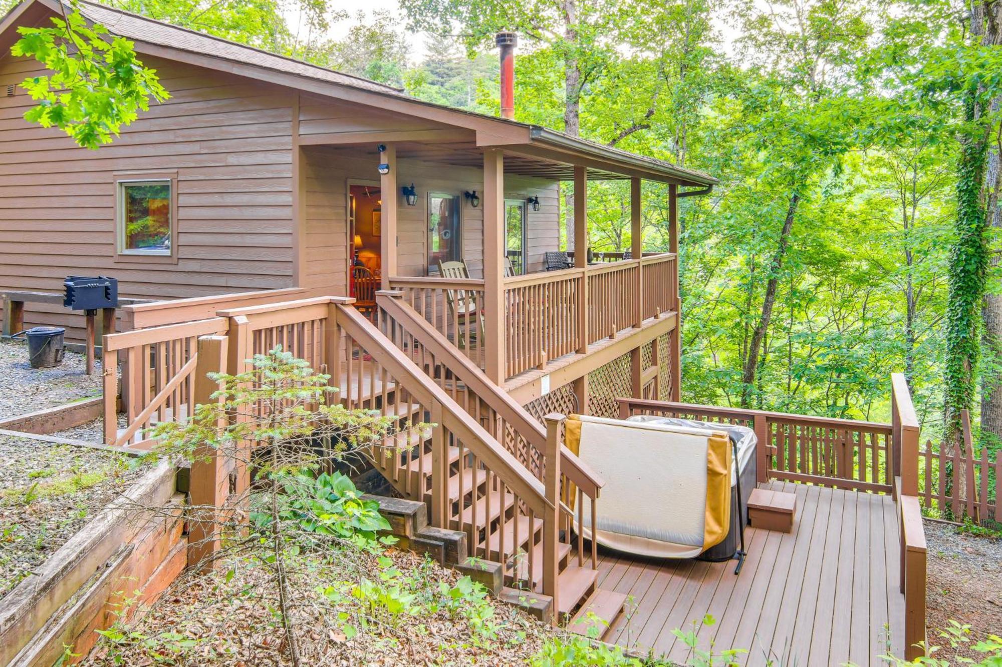 Charming Fox Den Cabin In Whittier With Hot Tub! 외부 사진